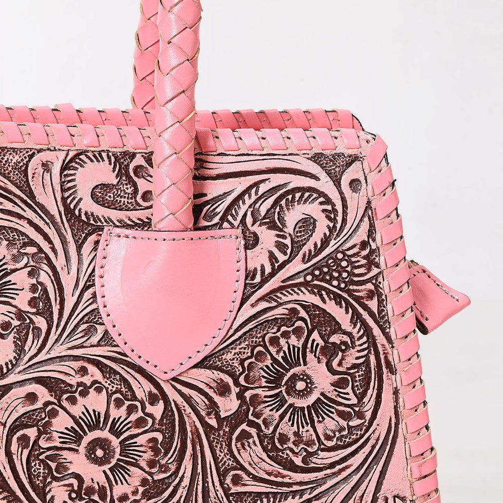 American Darling SMALL CROSSBODY Hand Tooled Genuine Leather women bag western handbag purse