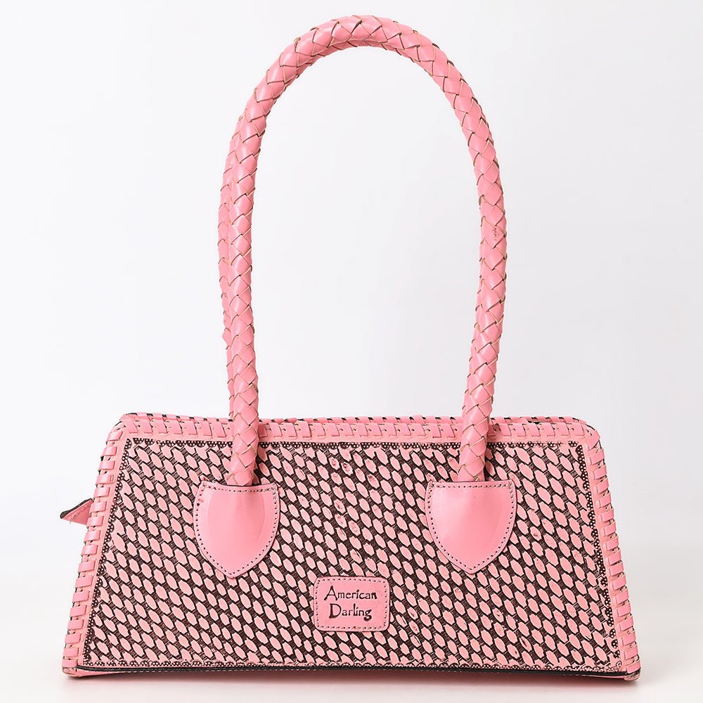 American Darling SMALL CROSSBODY Hand Tooled Genuine Leather women bag western handbag purse