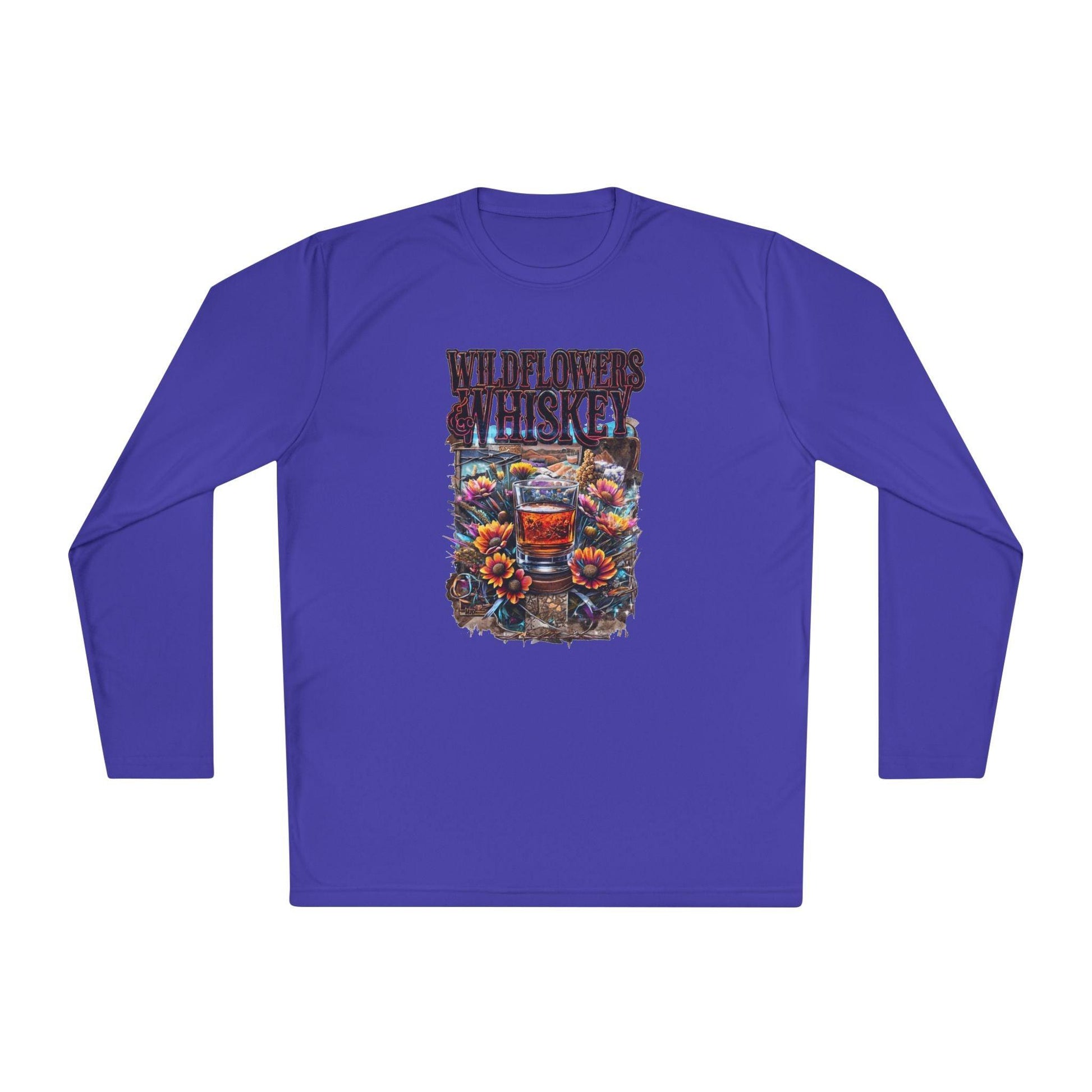 Wildflowers and Whiskey Lightweight Long Sleeve Tee