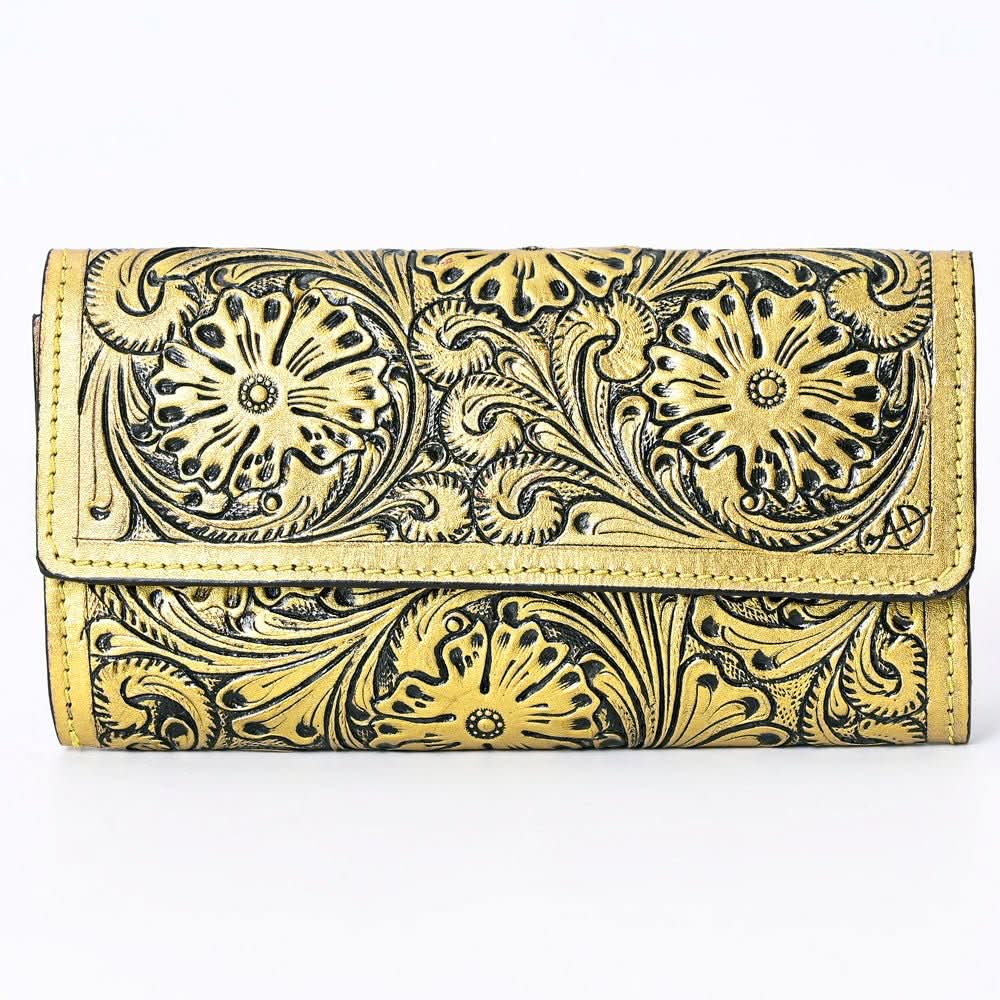 American Darling Hand Tooled Genuine Leather Women Bag Western Handbag Purse