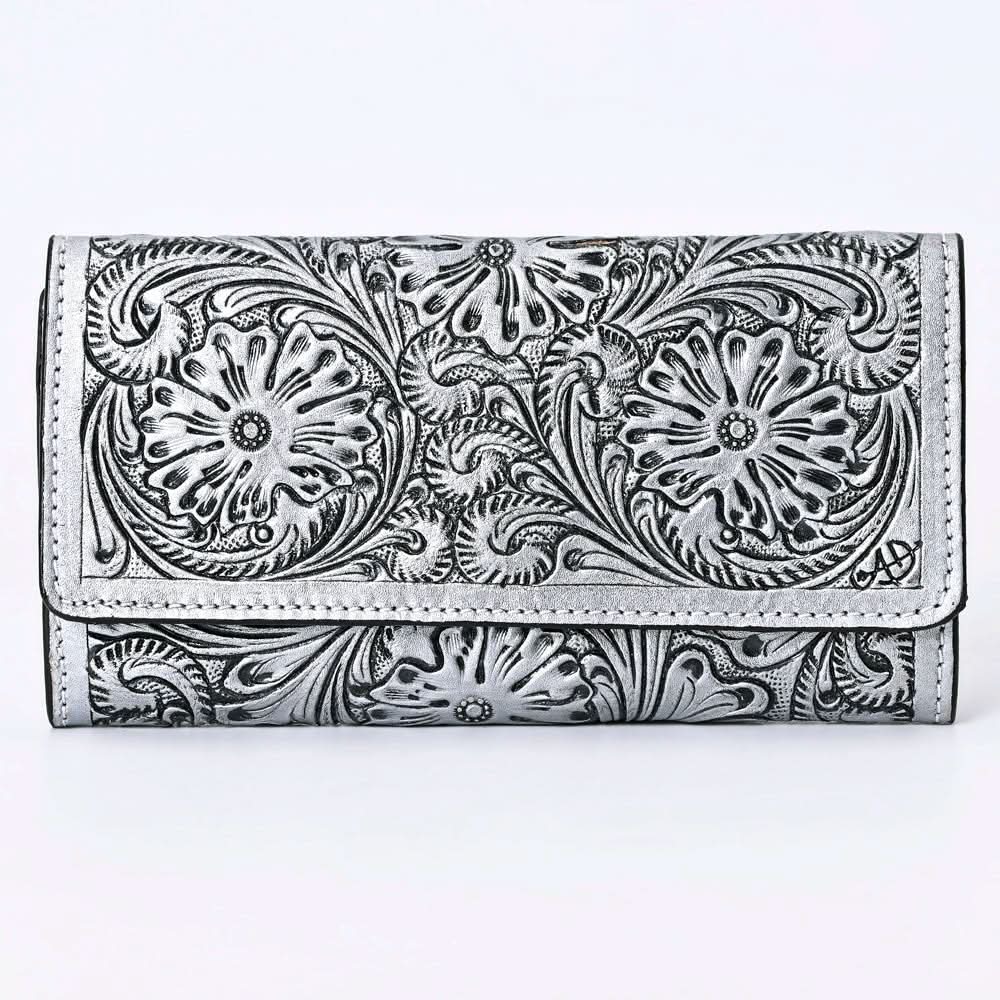 American Darling Hand Tooled Genuine Leather Women Bag Western Handbag Purse