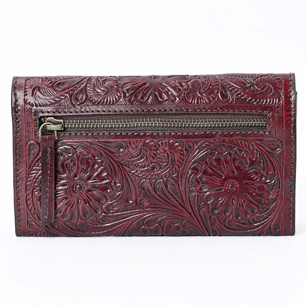 American Darling Hand Tooled Genuine Leather Women Bag Western Handbag Purse