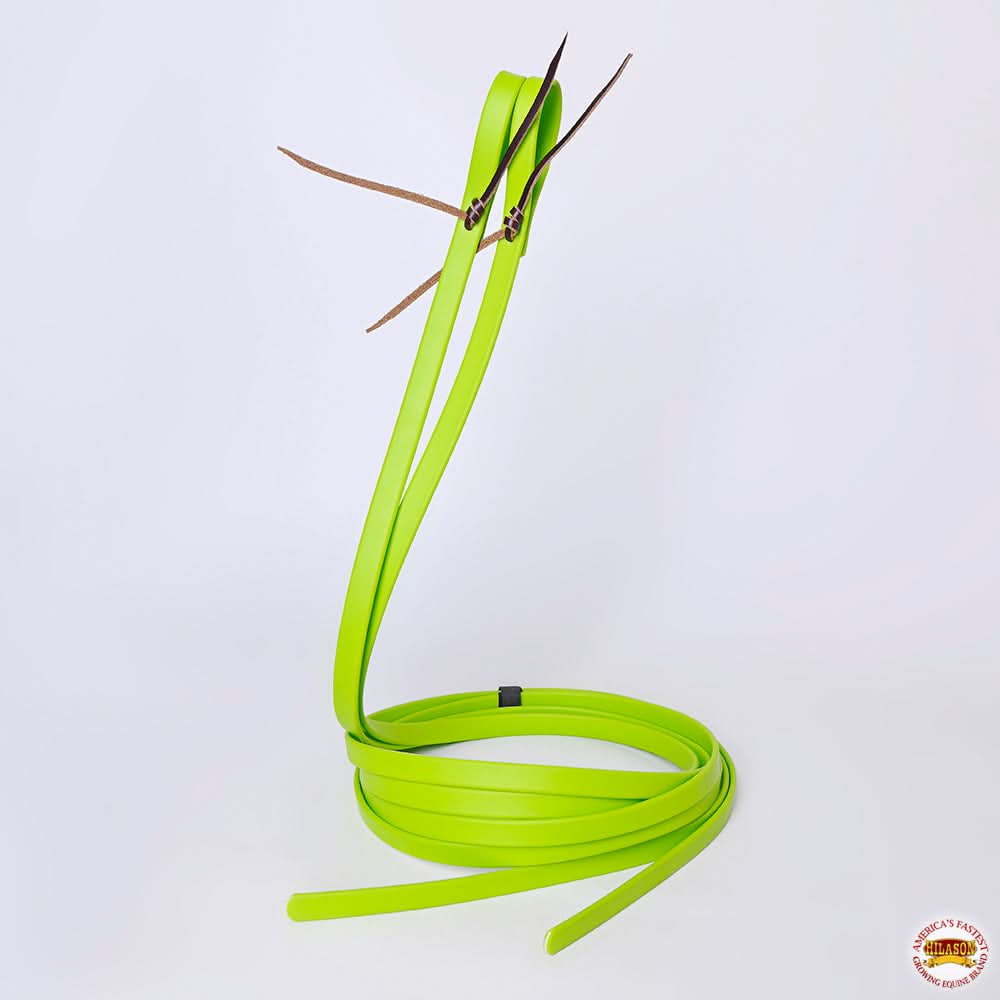 HILASON Western Premium Biothane Leather Horse Split Rein | Horse-Split-Reins
