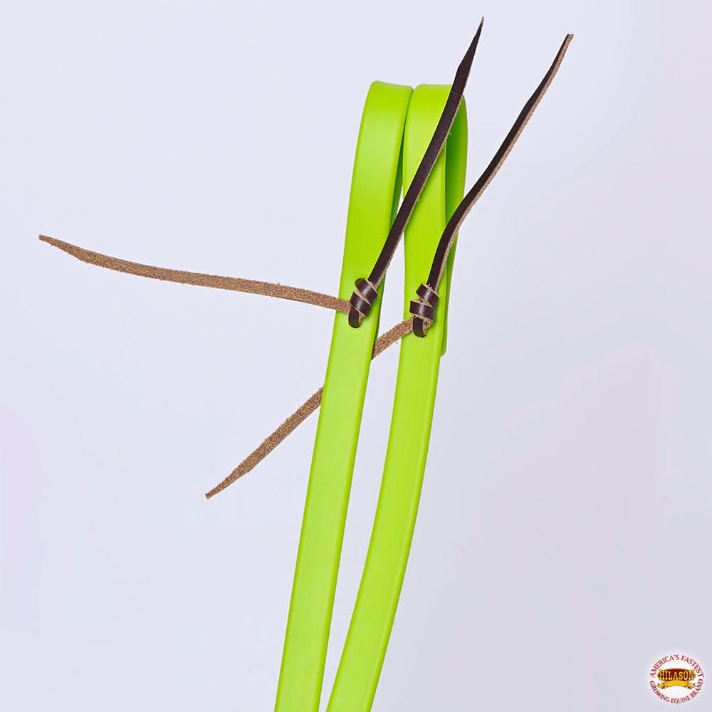 HILASON Western Premium Biothane Leather Horse Split Rein | Horse-Split-Reins