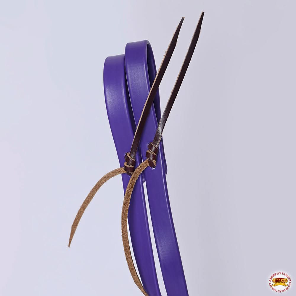 HILASON Western Premium Biothane Leather Horse Split Rein | Horse-Split-Reins