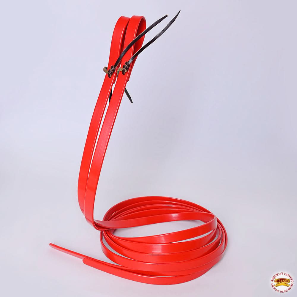 HILASON Western Premium Biothane Leather Horse Split Rein | Horse-Split-Reins