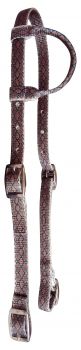Snake Print Design Nylon One Ear Headstall