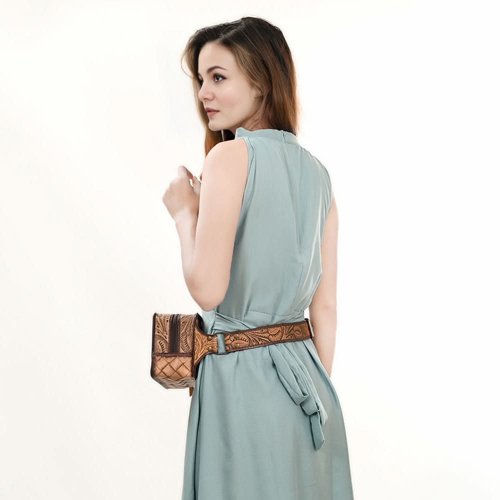 ADBG1208 American Darling Hand Tooled Genuine Leather Women Bag Western Handbag Purse