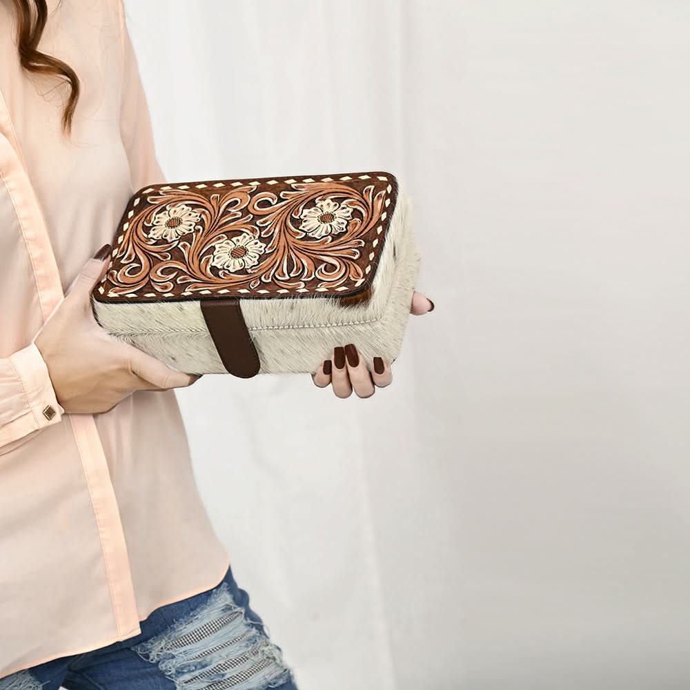 ADBGA422 American Darling Hand Tooled Genuine Leather Women Bag Western Handbag Purse