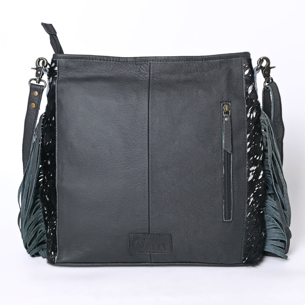 OHLAY KBG269 Cross Body Hair-On Genuine Leather women bag western handbag purse