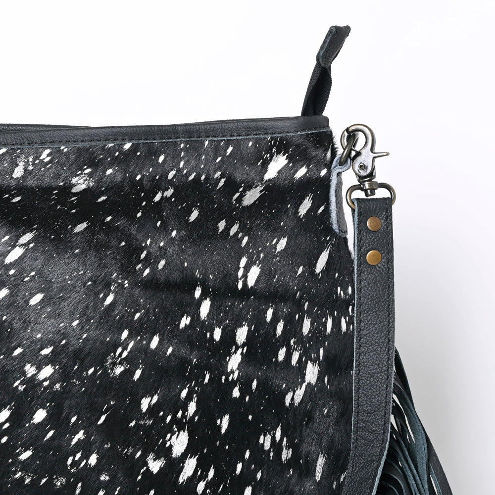 OHLAY KBG269 Cross Body Hair-On Genuine Leather women bag western handbag purse