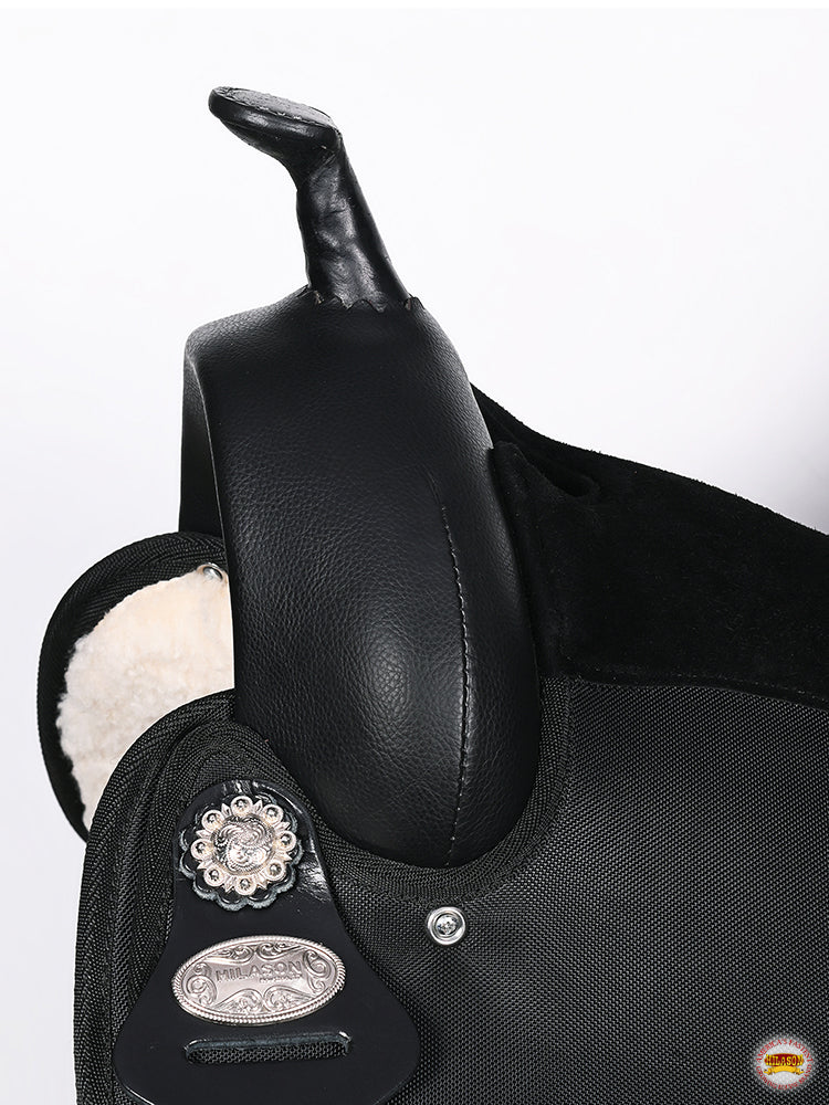 Hilason Flex Tree Western Horse Saddle Cordura Synthetic Trail & Pleasure