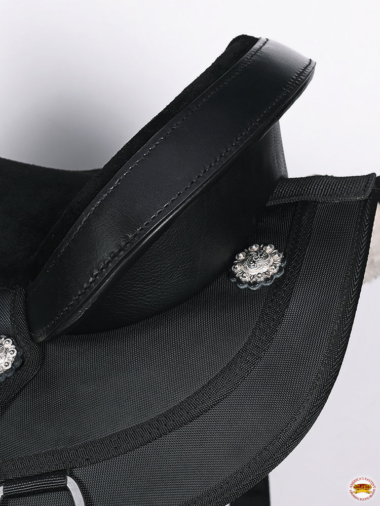 Hilason Flex Tree Western Horse Saddle Cordura Synthetic Trail & Pleasure