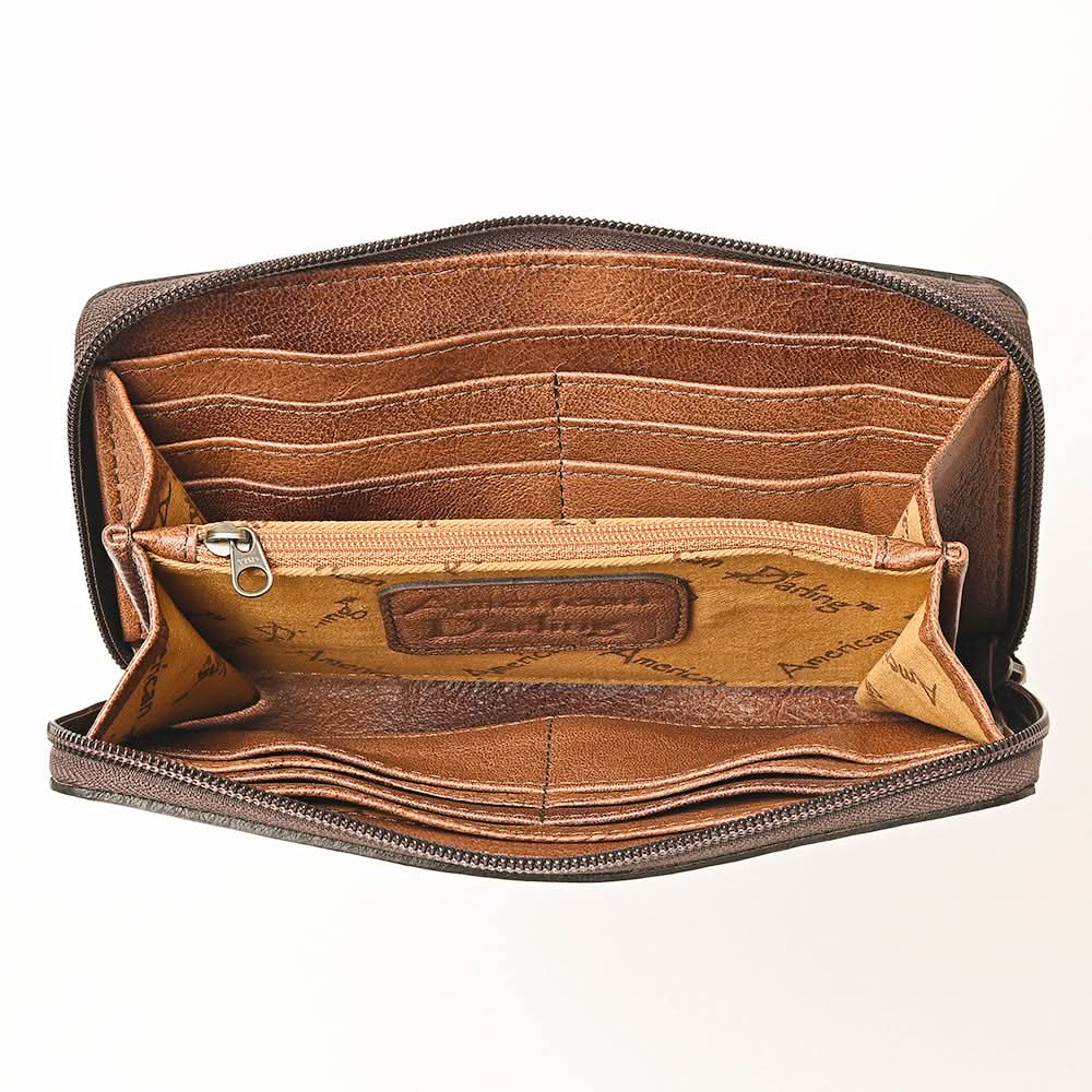 ADBG1271 American Darling Hand Tooled Genuine Leather Women Bag Western Handbag Purse