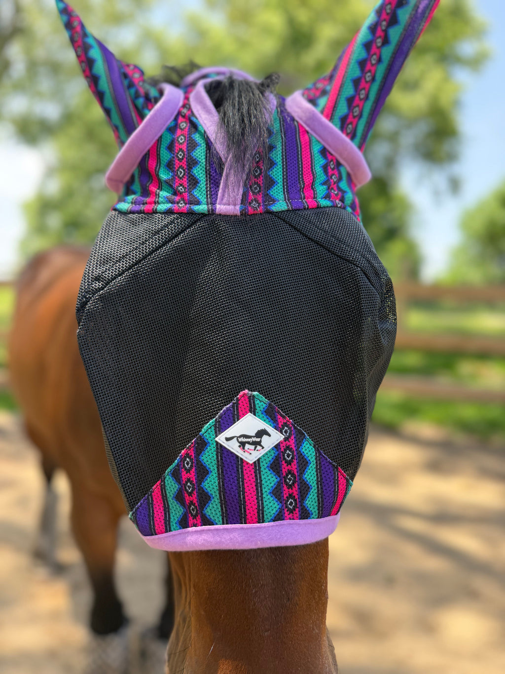 Retro Rodeo | Buzz Off Horse Size Fly Mask | WhinneyWear