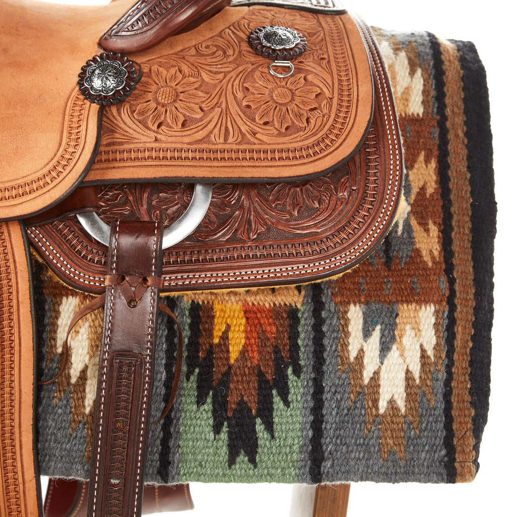 Sandhill 36x34 New Zealand Wool Saddle Blanket