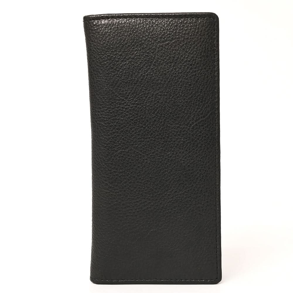 AMERICAN TANNER Genuine Leather Long Bifold Wallet For Men Women H7 X W3