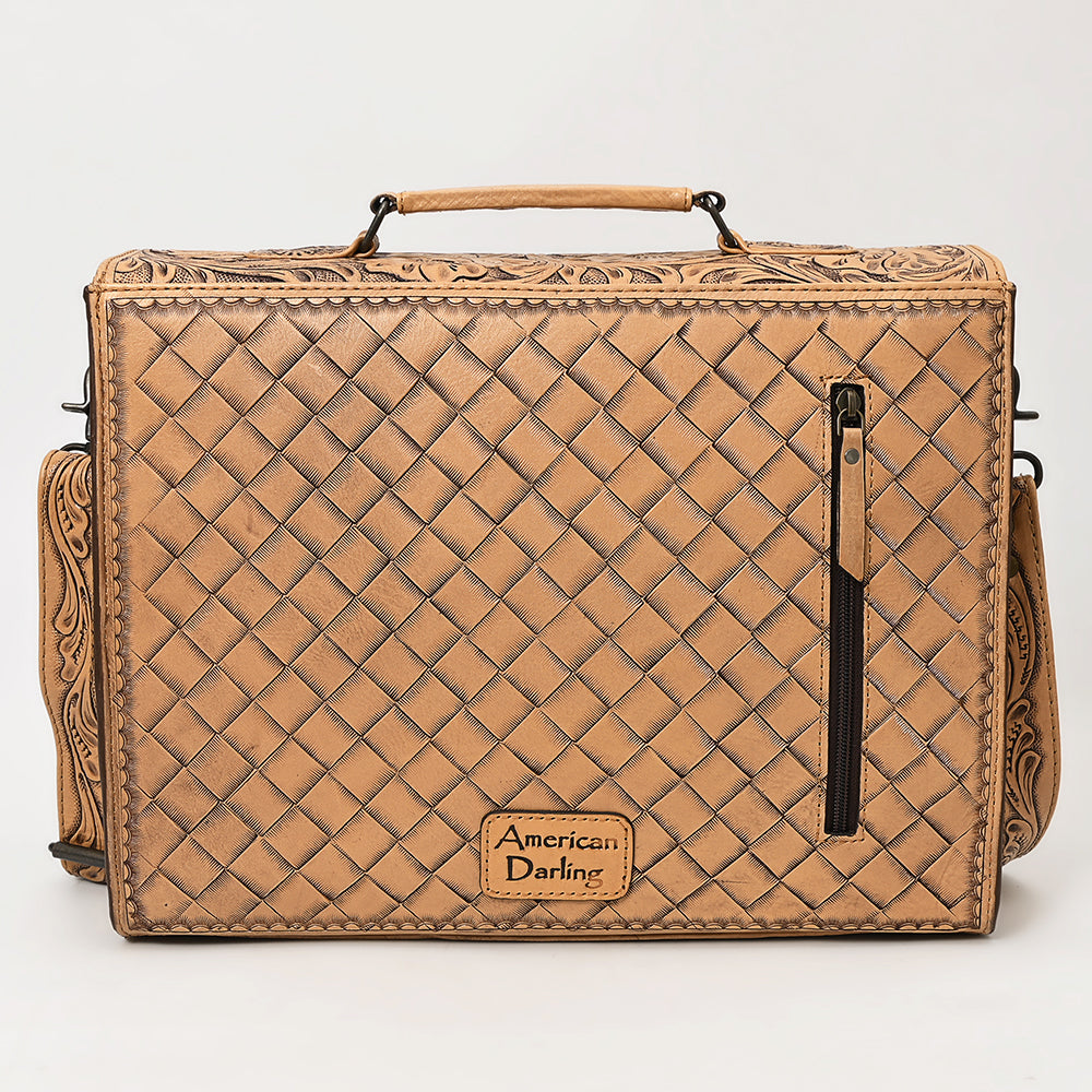 American Darling ADBG1307 Hand Tooled Genuine Leather Women Bag Western Handbag Purse