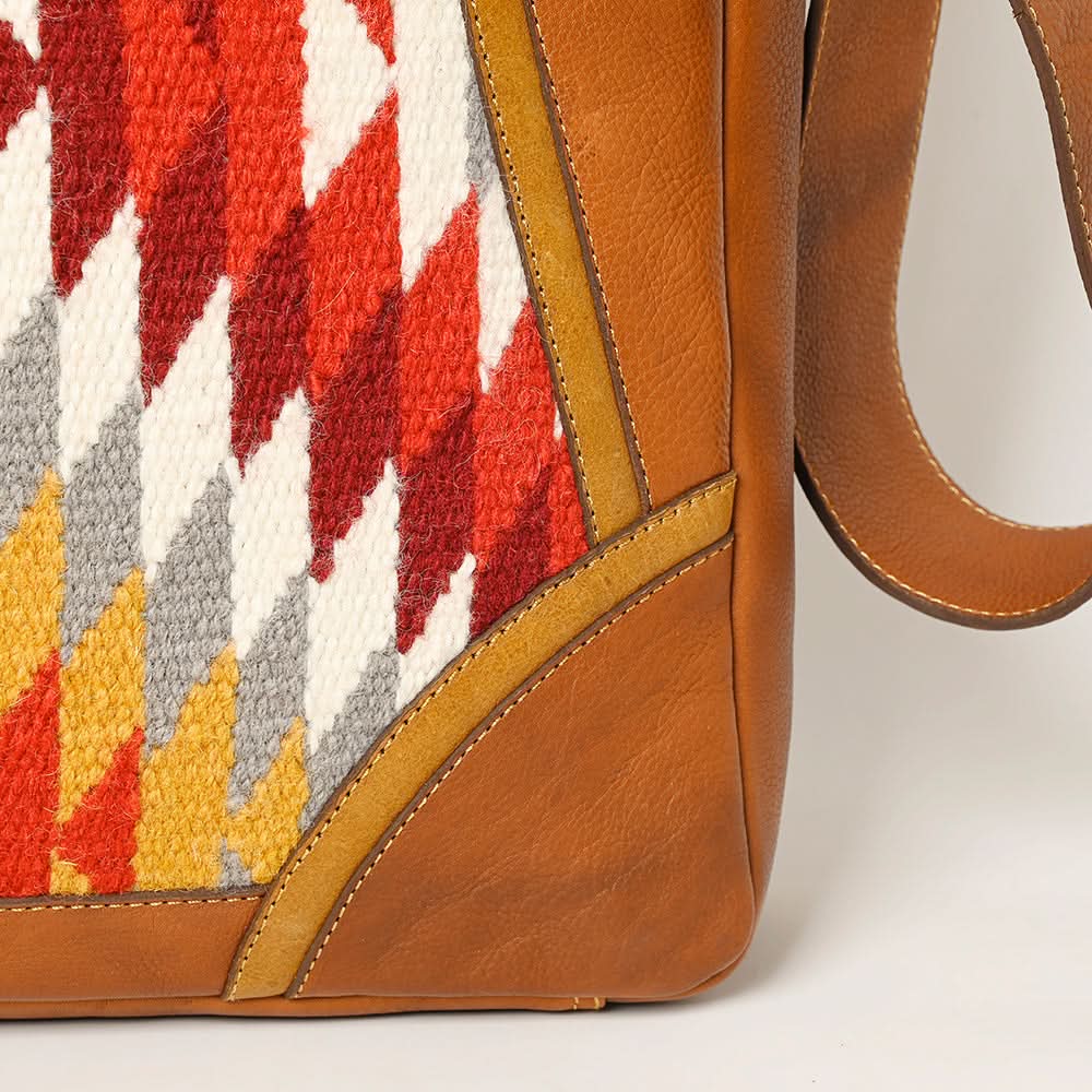 American Darling ADBGA478 Saddle Blanket Genuine Leather Women Bag Western Handbag Purse