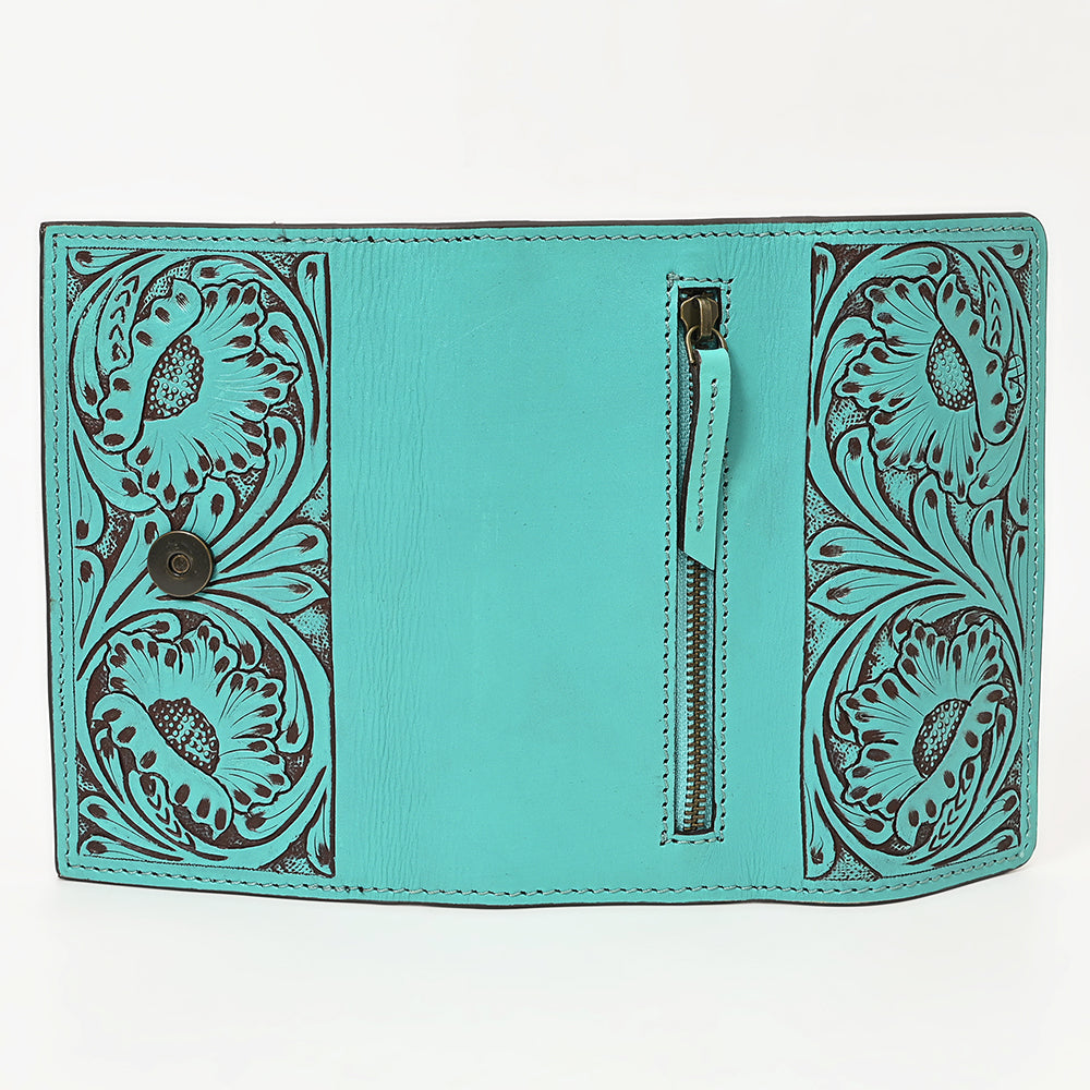 ADBGZ788B American Darling WALLET Hand Tooled Genuine Leather women bag western handbag purse