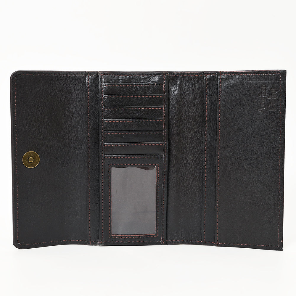 ADBGZ788B American Darling WALLET Hand Tooled Genuine Leather women bag western handbag purse