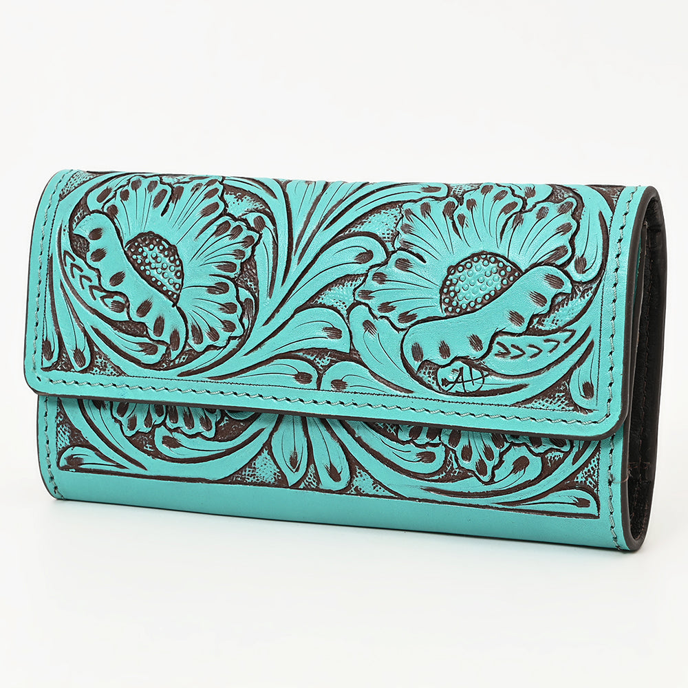 ADBGZ788B American Darling WALLET Hand Tooled Genuine Leather women bag western handbag purse