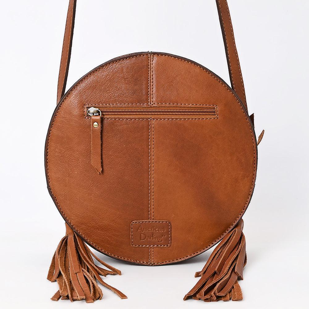 American Darling Canteen Beautifully Hand Tooled Genuine Leather women bag western handbag purse