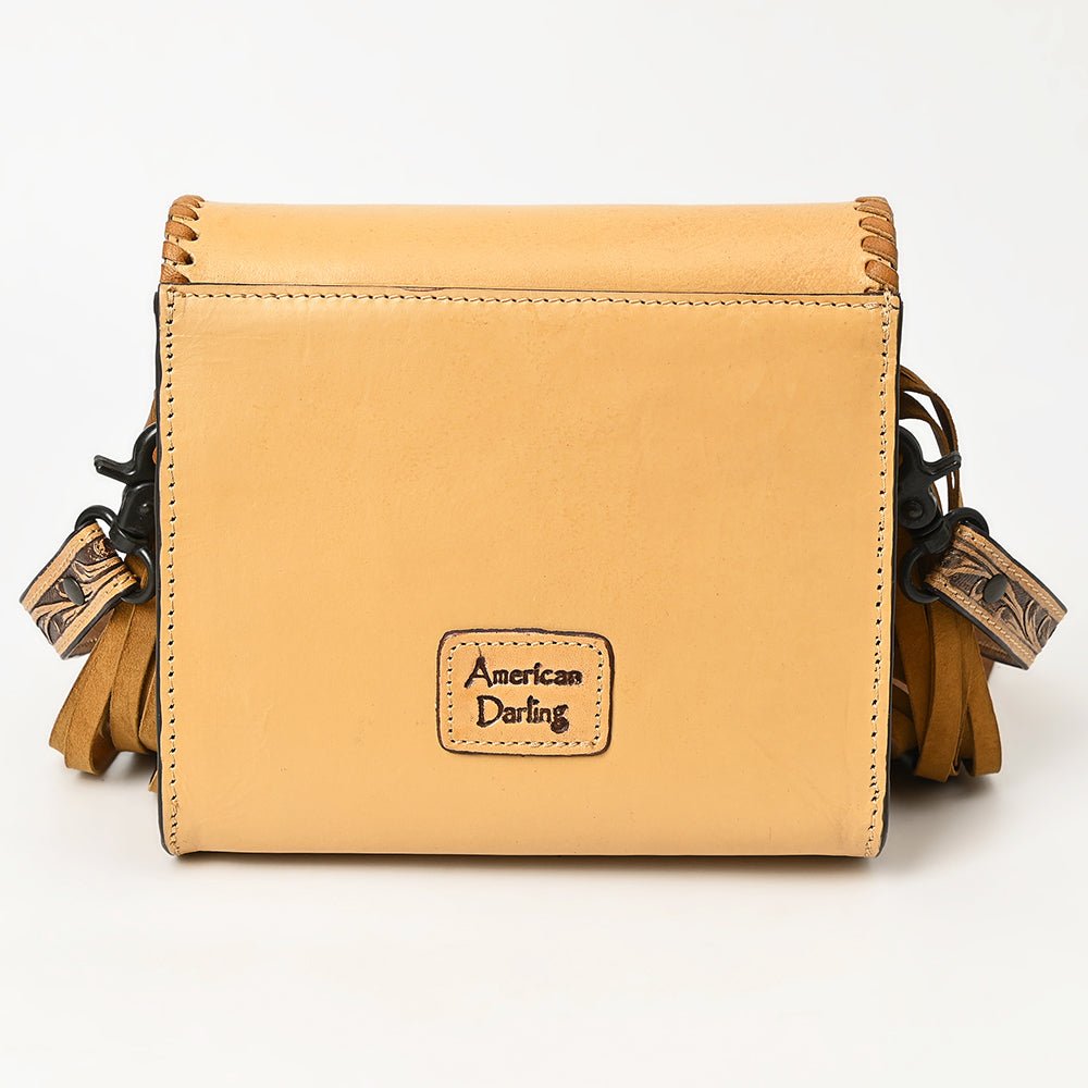 American Darling SMALL CROSSBODY Hand Tooled Genuine Leather women bag western handbag purse