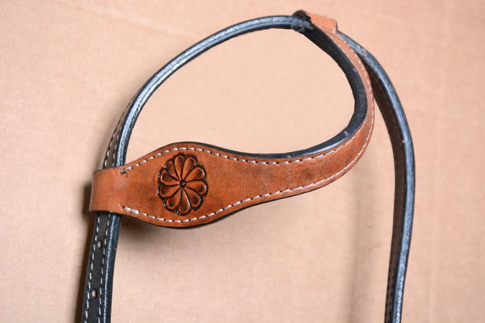 COMFYTACK Western Horse Headstall Breast Collar Tack Genuine American Leather