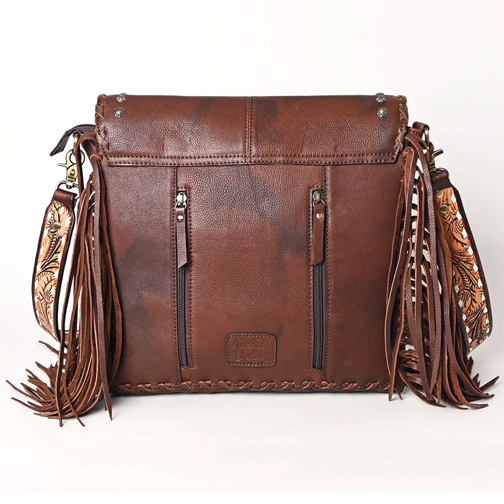 American Darling Saddle Blanket Genuine Leather Women Bag Western Handbag Purse