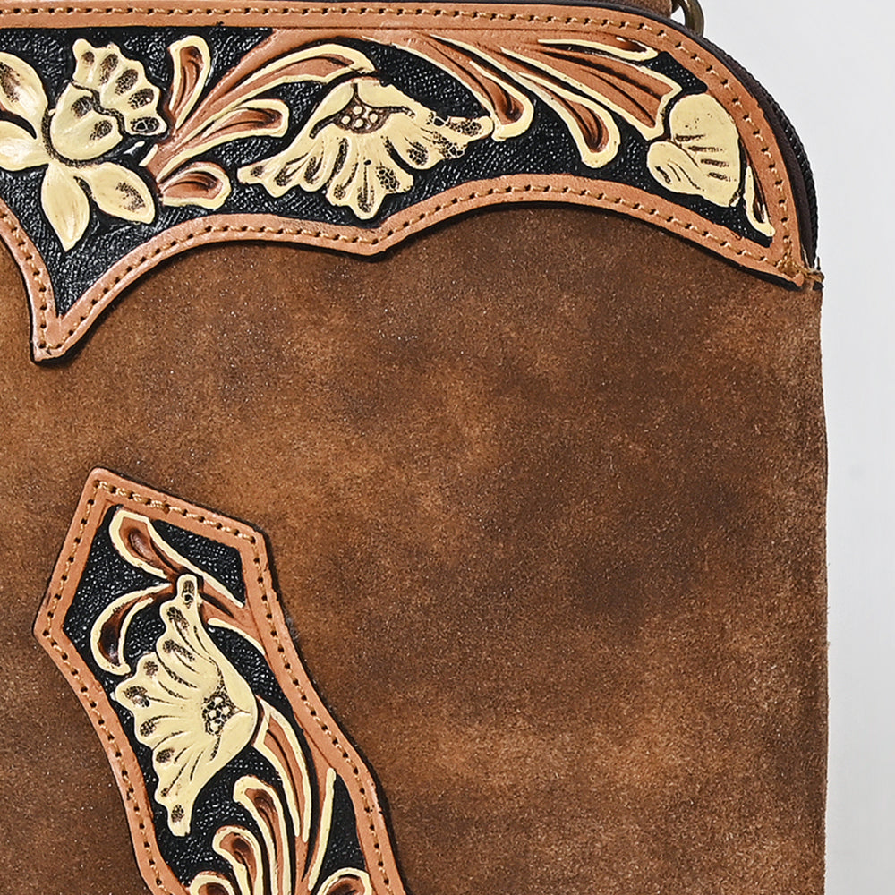 American Darling Chaps Bag Hand Tooled Genuine Leather Women Bag Western Handbag Purse