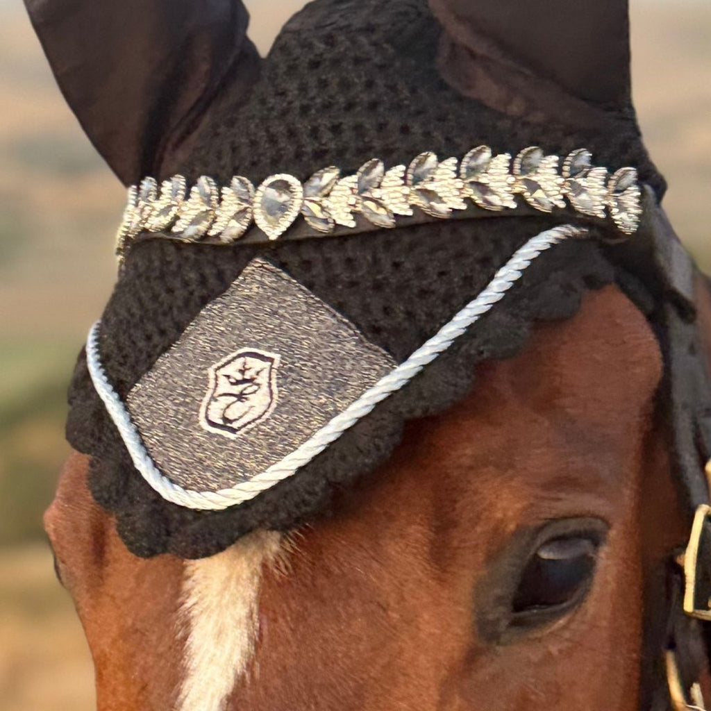 Midnight Black Saddle Pad Set