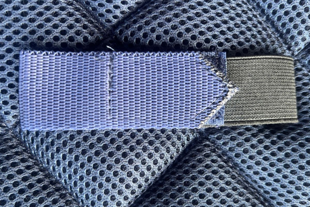 Jump Mesh Saddle Pad with Quick Dry Cotton Lining in Navy, White, or Black