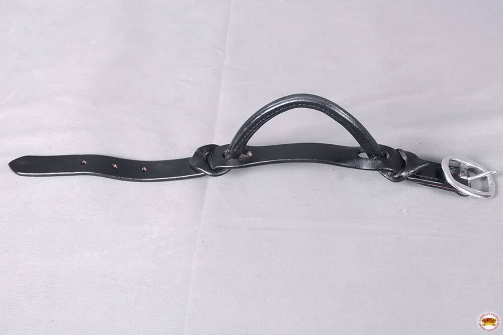 HILASON Horse Saddle Safety Leather Night Latch Adjustable Handle