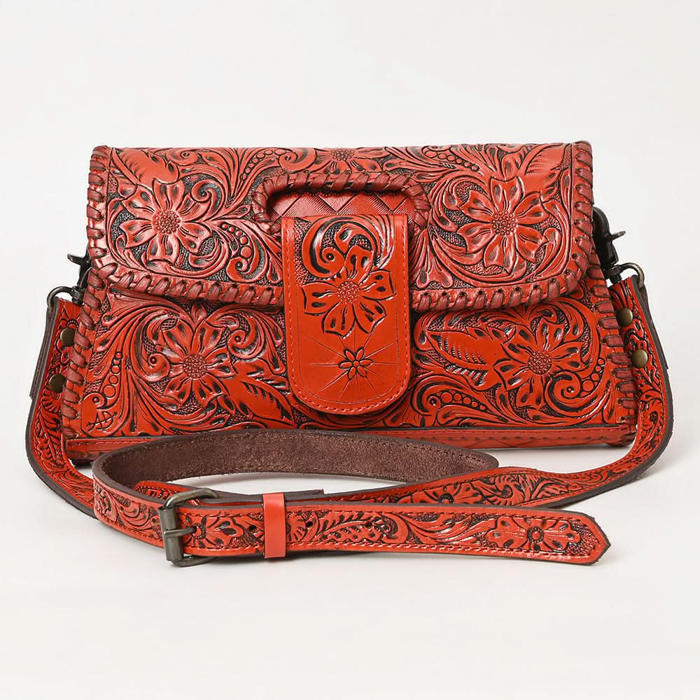American Darling Wallet Hand Tooled Genuine Leather women bag western handbag purse