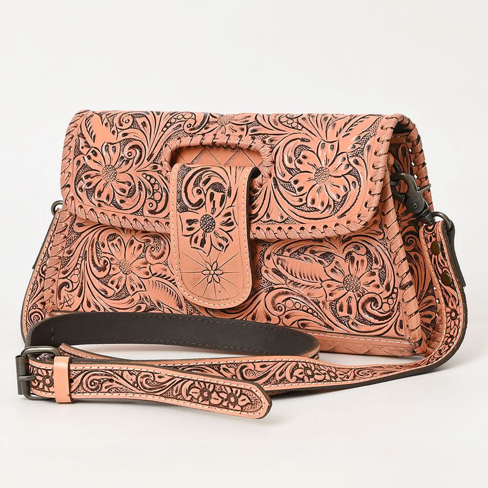 American Darling Wallet Hand Tooled Genuine Leather women bag western handbag purse