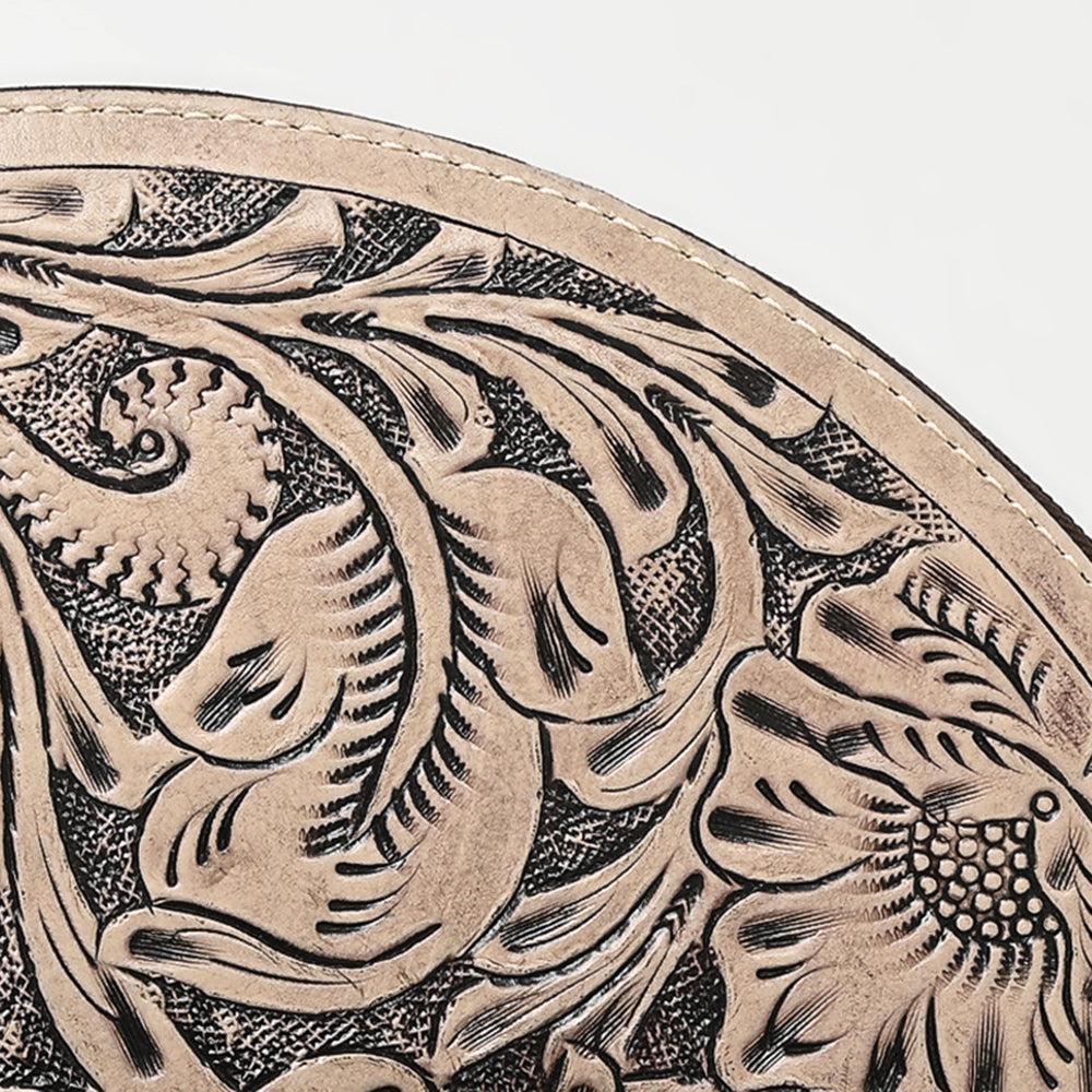 American Darling Clutch Hand Tooled Genuine Leather Women Bag Western Handbag Purse