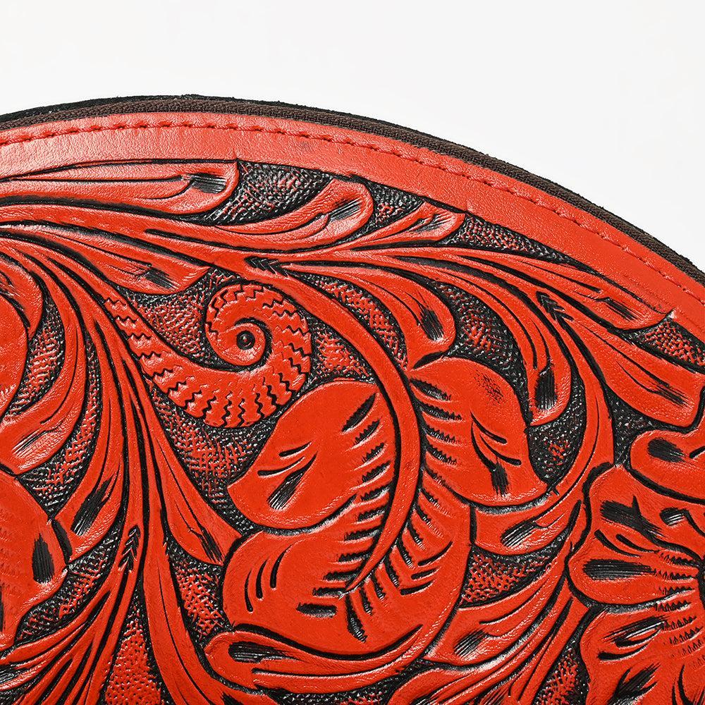 American Darling Clutch Hand Tooled Genuine Leather Women Bag Western Handbag Purse