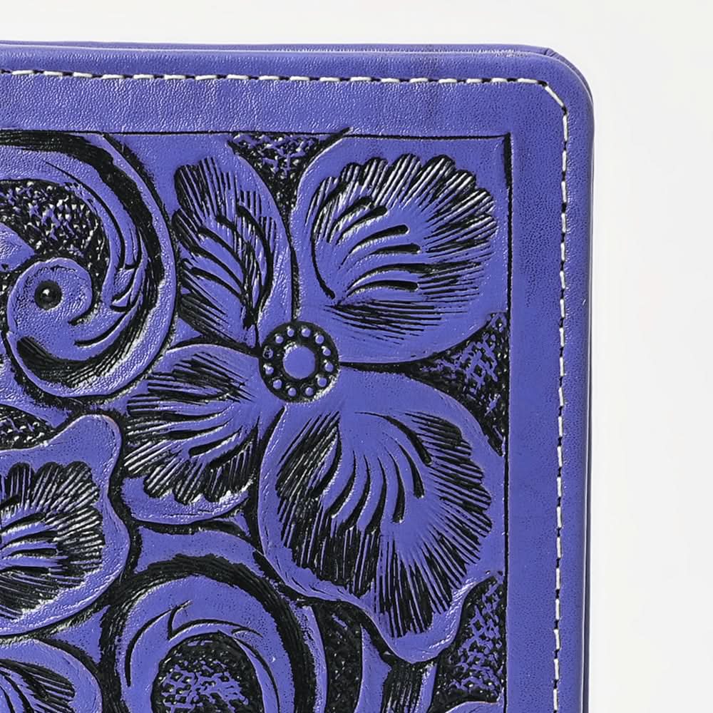American Darling Wallet Hand Tooled Genuine Leather Women Bag Western Handbag Purse