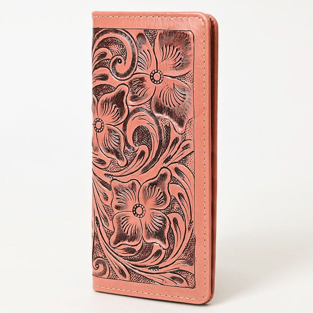 American Darling Wallet Hand Tooled Genuine Leather Women Bag Western Handbag Purse