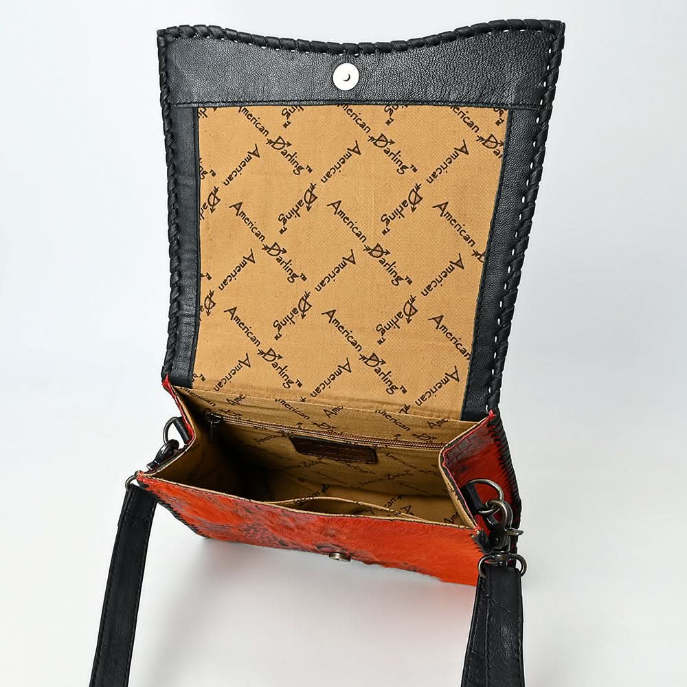 American Darling Tote Crocodile Embossed Genuine Leather Women Bag Western Handbag Purse