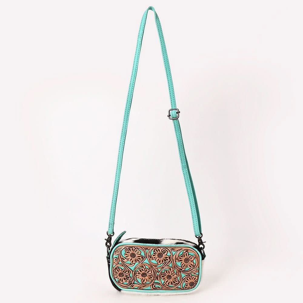 ADBG1528 Crossbody Hand Tooled Genuine Western Leather Women Bag