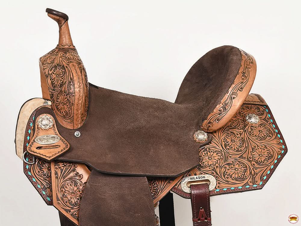 Flex Tree Western Trail Saddle For Long JourneyLength Rides With Unmatched Comfort
