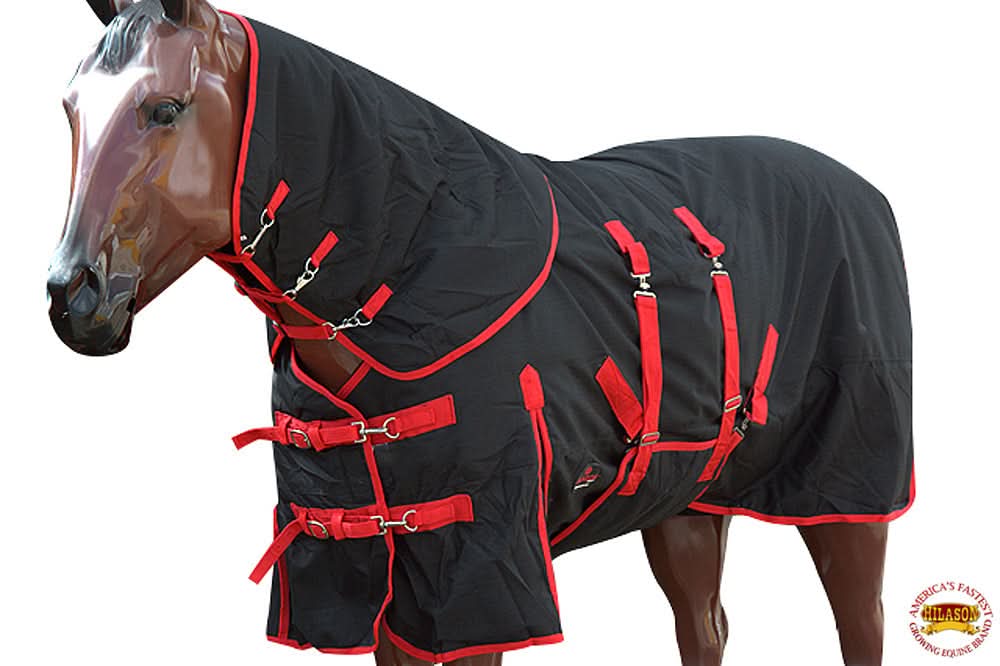 Hilason 1200D Turnout Winter Horse Neck Cover Belly Wrap Blanket