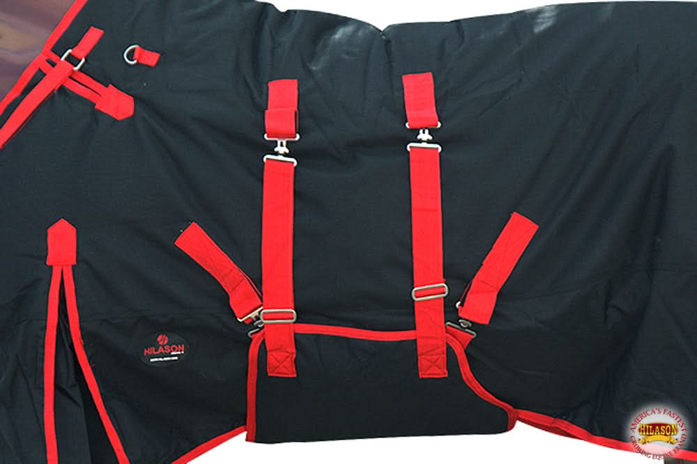 Hilason 1200D Turnout Winter Horse Neck Cover Belly Wrap Blanket