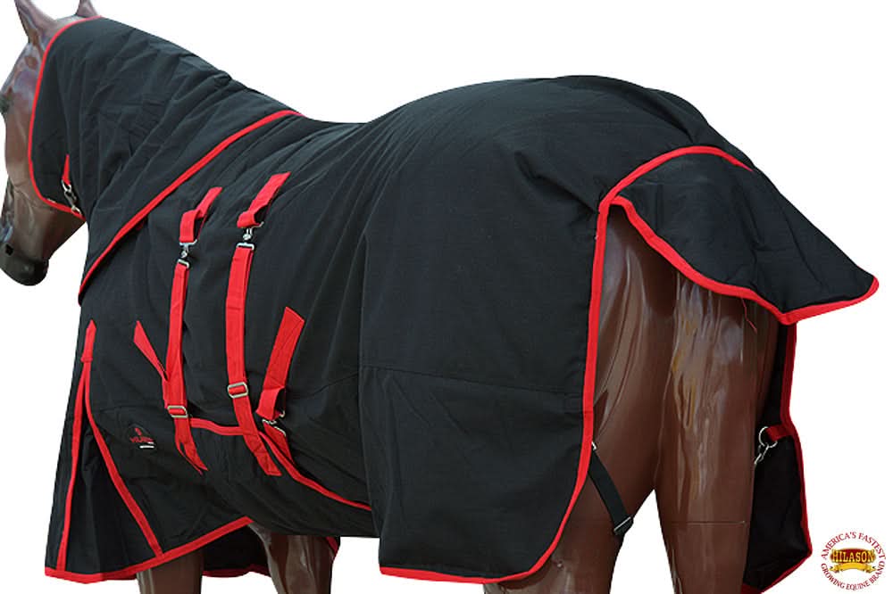 Hilason 1200D Turnout Winter Horse Neck Cover Belly Wrap Blanket