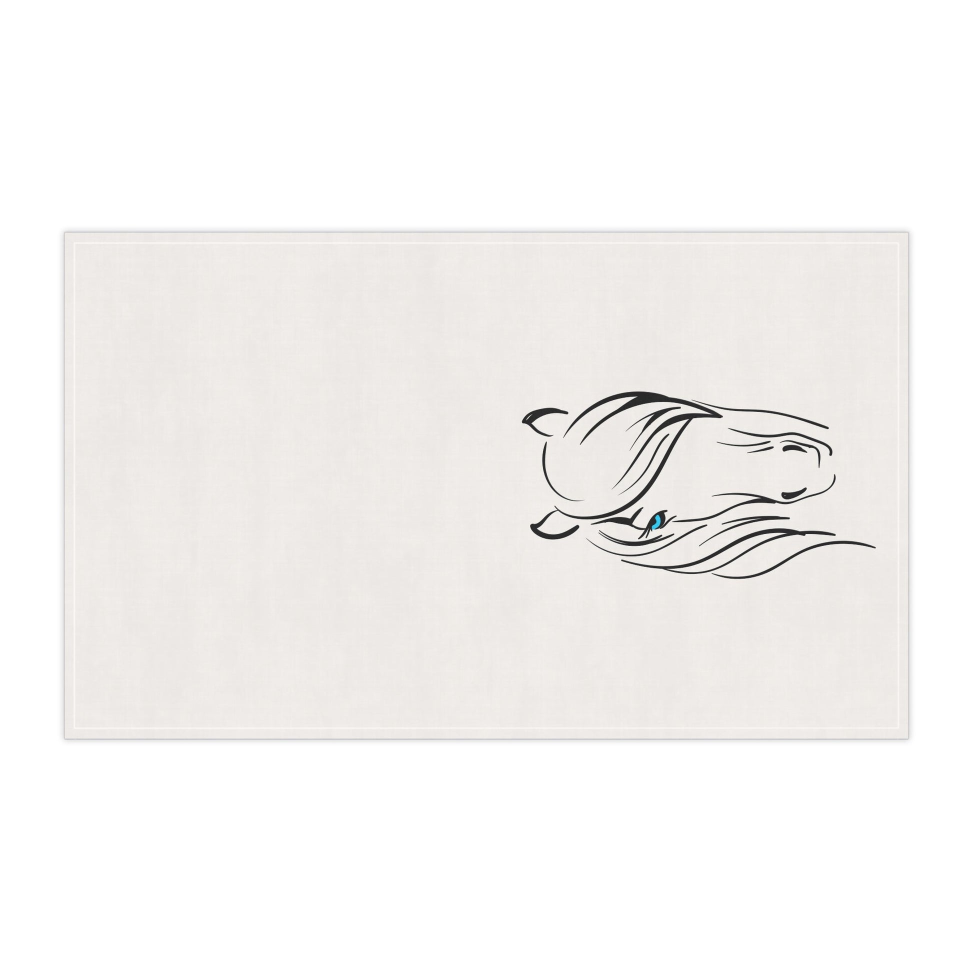 Elegant Horse Tea Towels, Farmhouse Kitchen Decor, Animal Lover Gift, Boho Home Accessories, Elegant Equine Kitchen Towels, Unique Horse Art