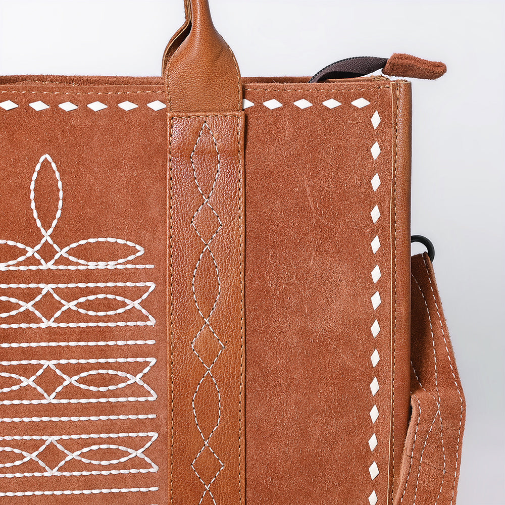 American Darling Tote Genuine Leather Women Bag Western Handbag Purse