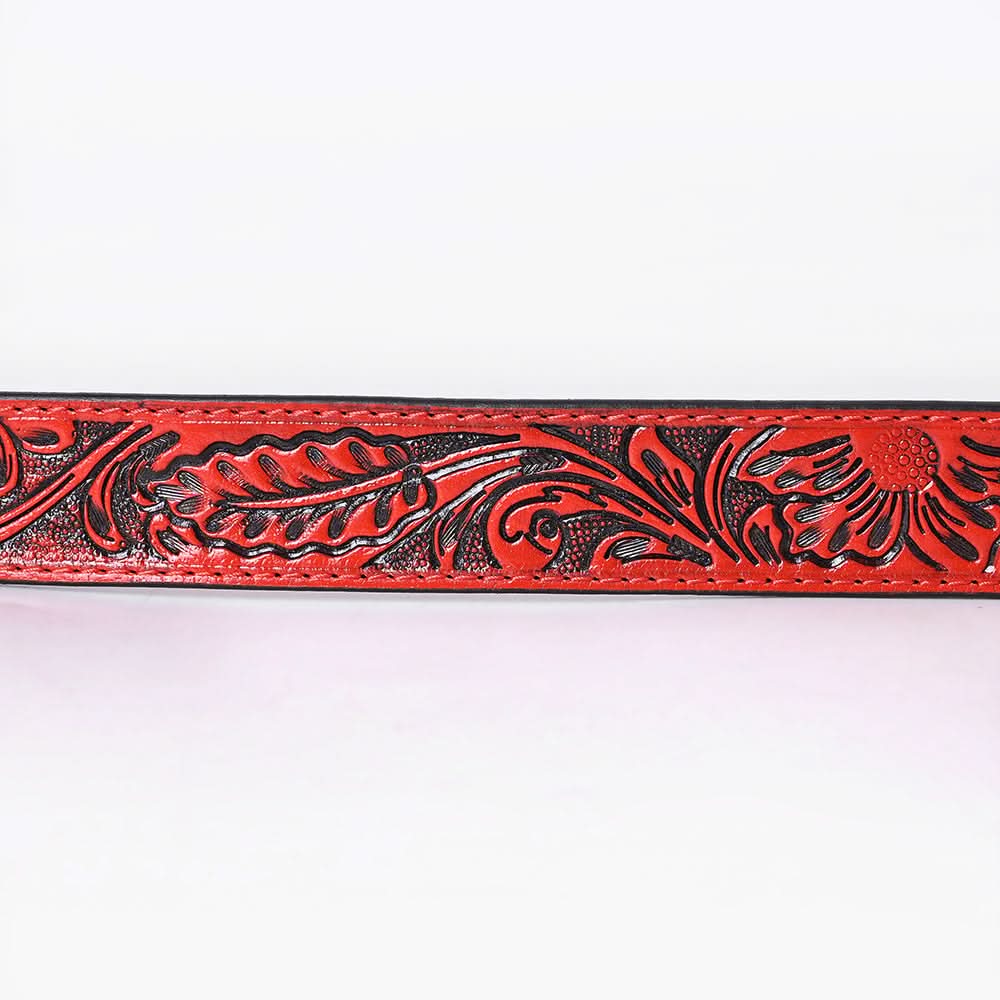 Beautifully hand tooled Genuine American Leather Belt Men and  Women