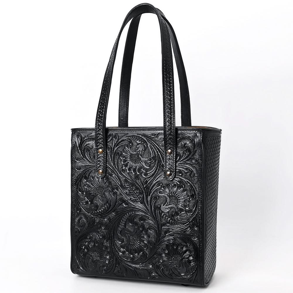 American Darling Tote Beautifully Hand Tooled Genuine Leather women bag western handbag purse